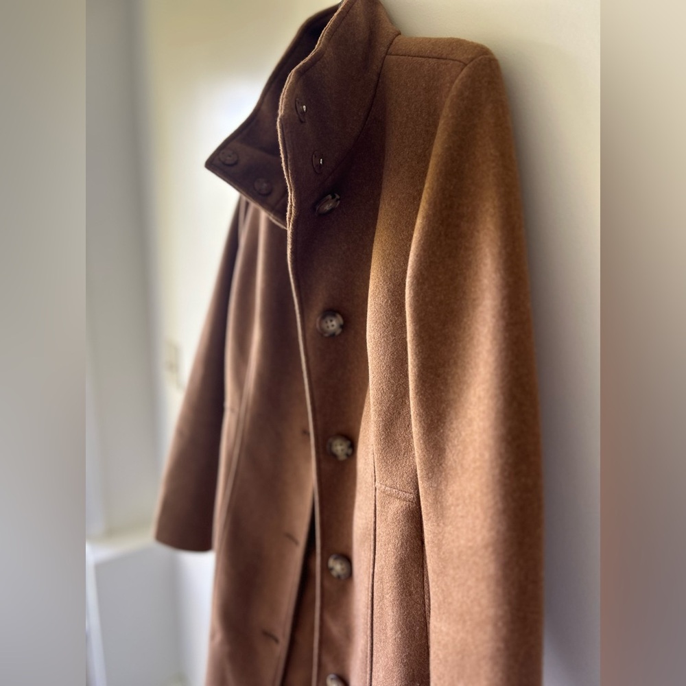 Calvin Klein walker coat stand collar for Macys - Picture 5 of 16